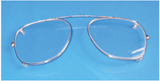 平光卡片型防护铅眼镜 EW110